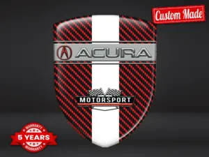 Honda Acura Logo En Pegatina Resistente Alta Calidad Profesional